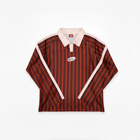 Red retro jersey